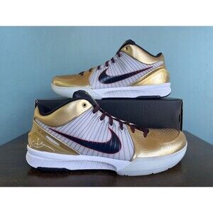 Nike Kobe 4 Protro 2024 "Gold Medal" Basketball Shoes Men's Size 13 FQ3554-100